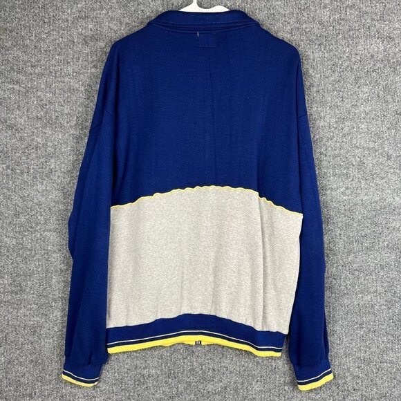 VINTAGE 90's Main Event Athletic Jacket Sz L Full Zip Long‎ Sleeve Men - Picture 2 of 8
